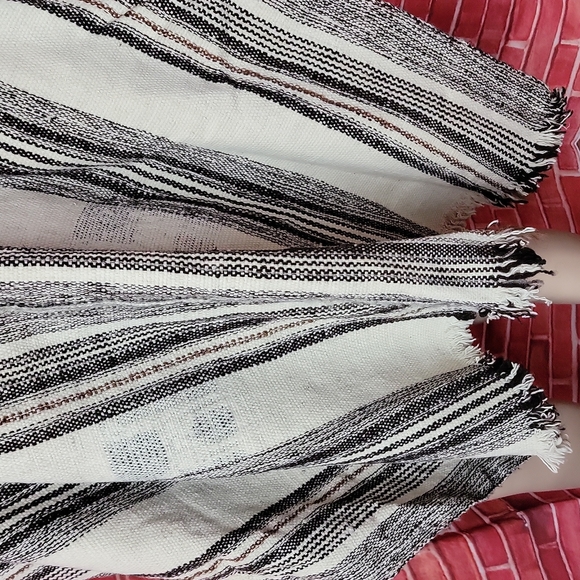 Classic Alpaca wool Hand made Poncho from Peru - unisex REVERSIBLE - Picture 6 of 16